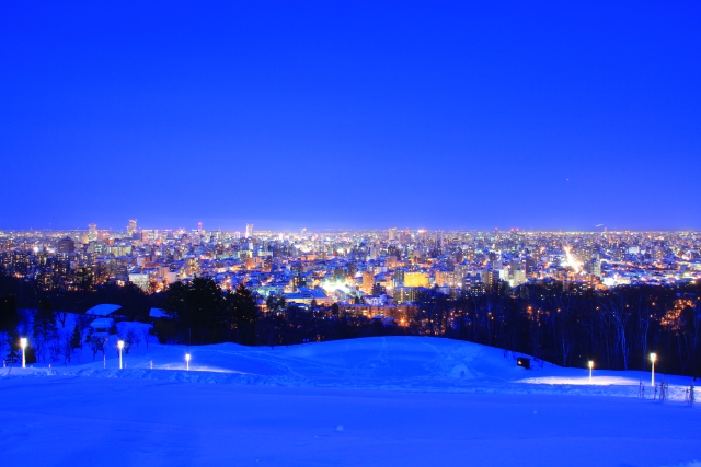 札幌夜景の穴場の場所はどこ？おすすめの季節や時間も紹介！