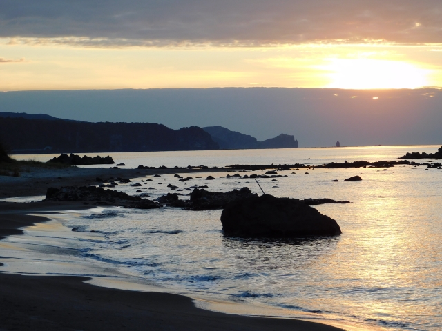 神威岬で夕日スポットのおすすめ場所どこ？駐車場＆営業時間も徹底調査！