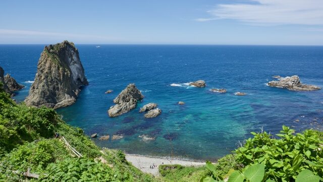 島武意海岸と神威岬はどっち観光におすすめ？写真で景色を比較！